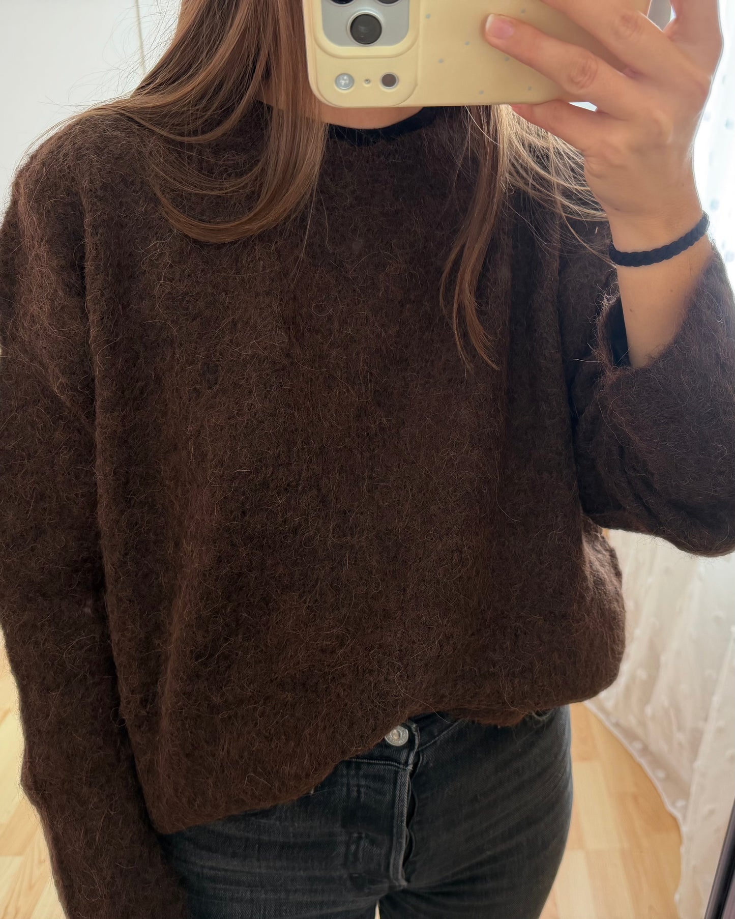 Pull Elio marron