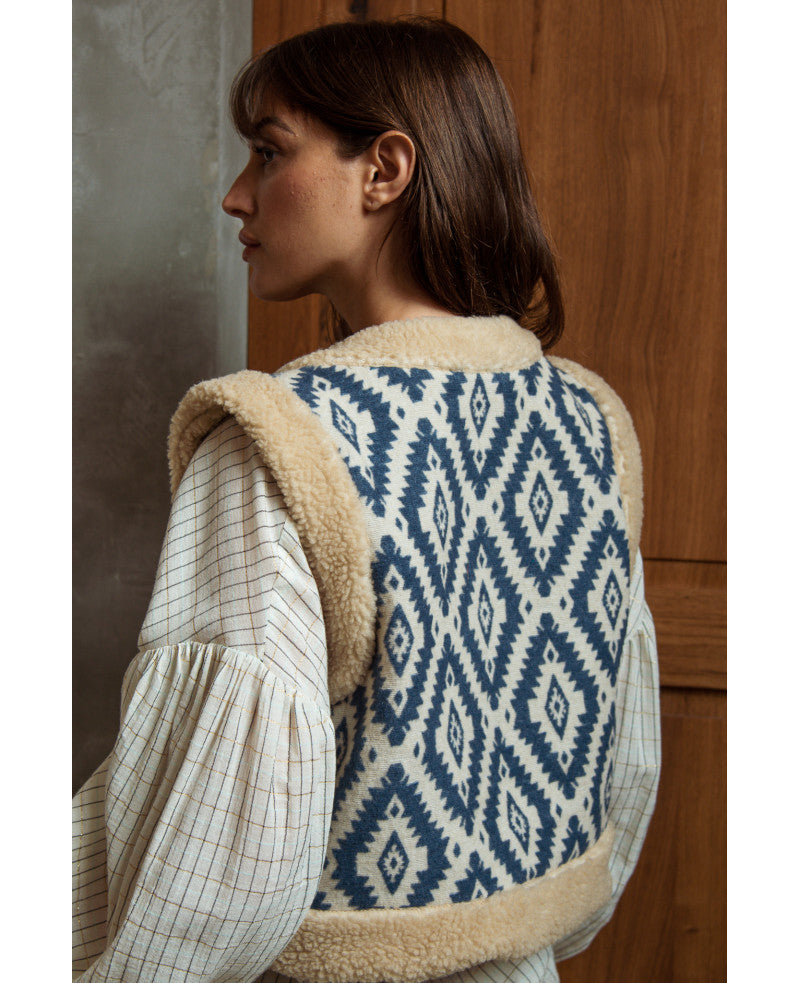 Gilet Tom bleu