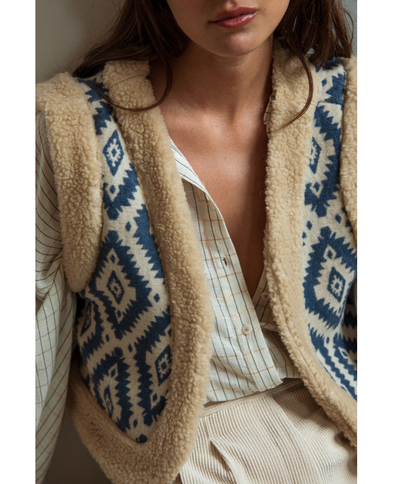 Gilet Tom bleu
