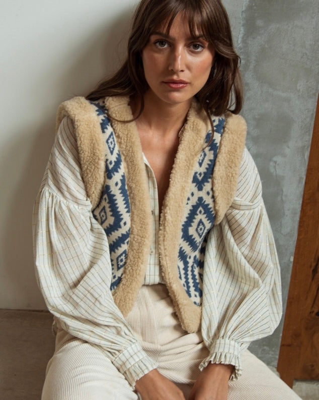 Gilet Tom bleu