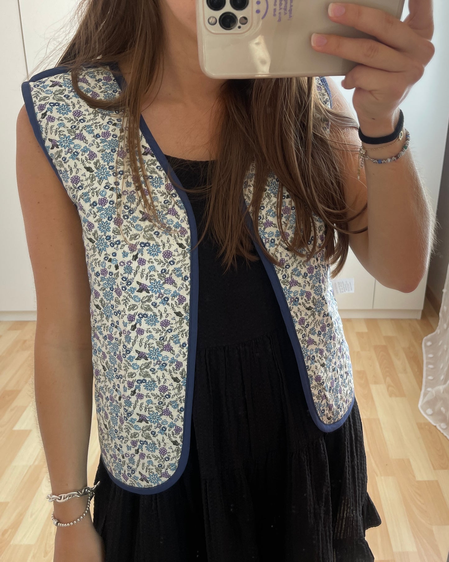 Veste sans manches motifs bandana