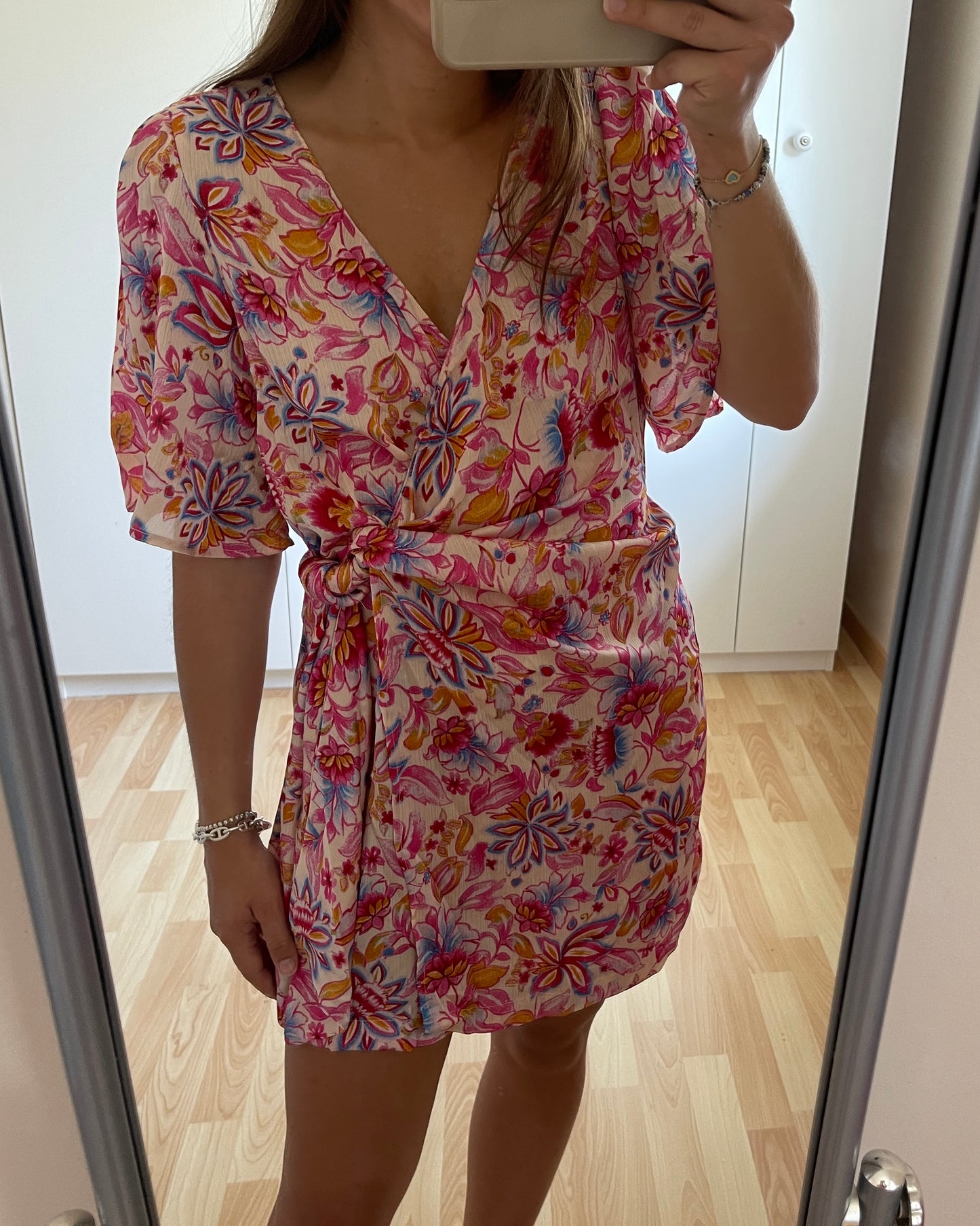 Robe Pia rose