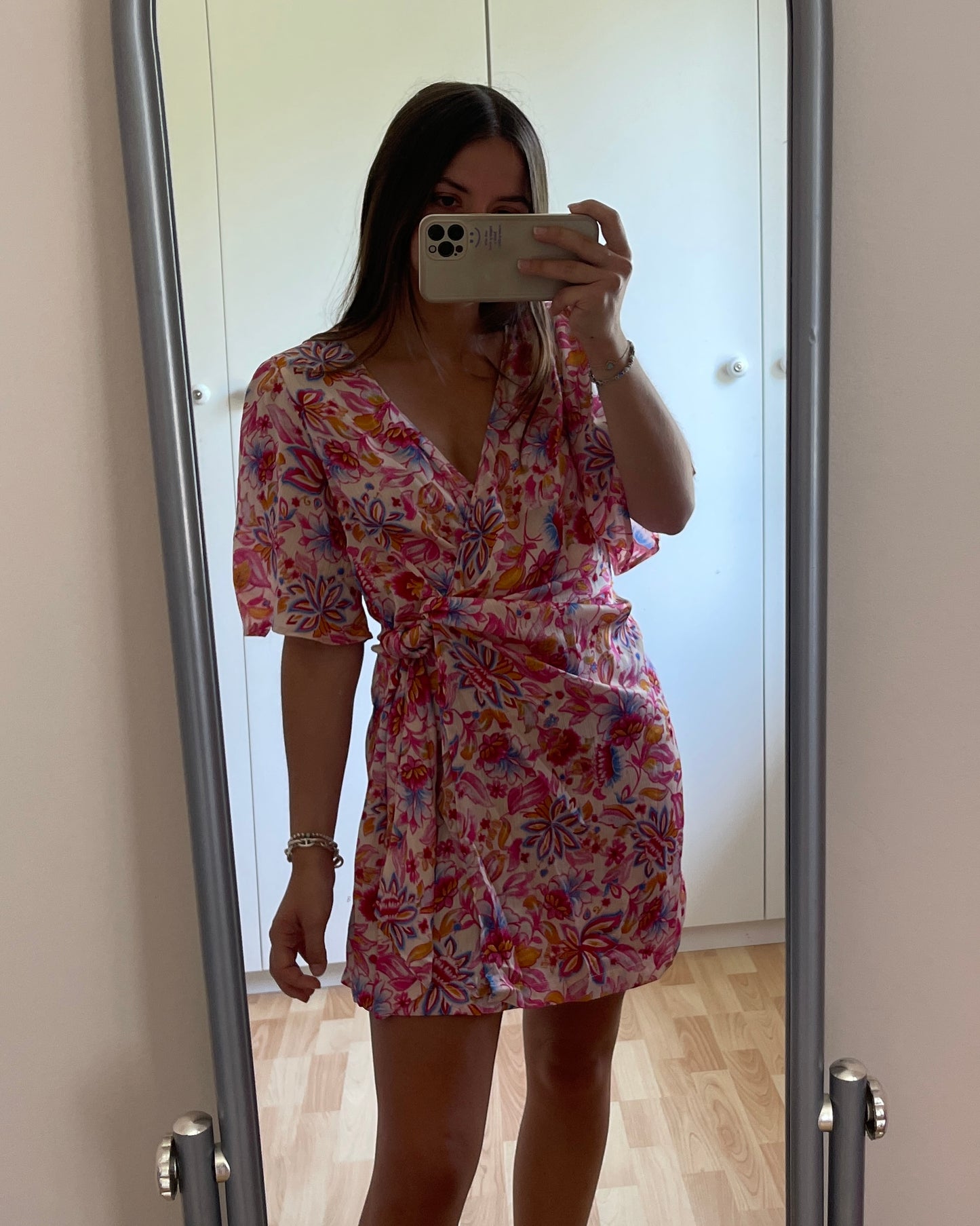 Robe Pia rose