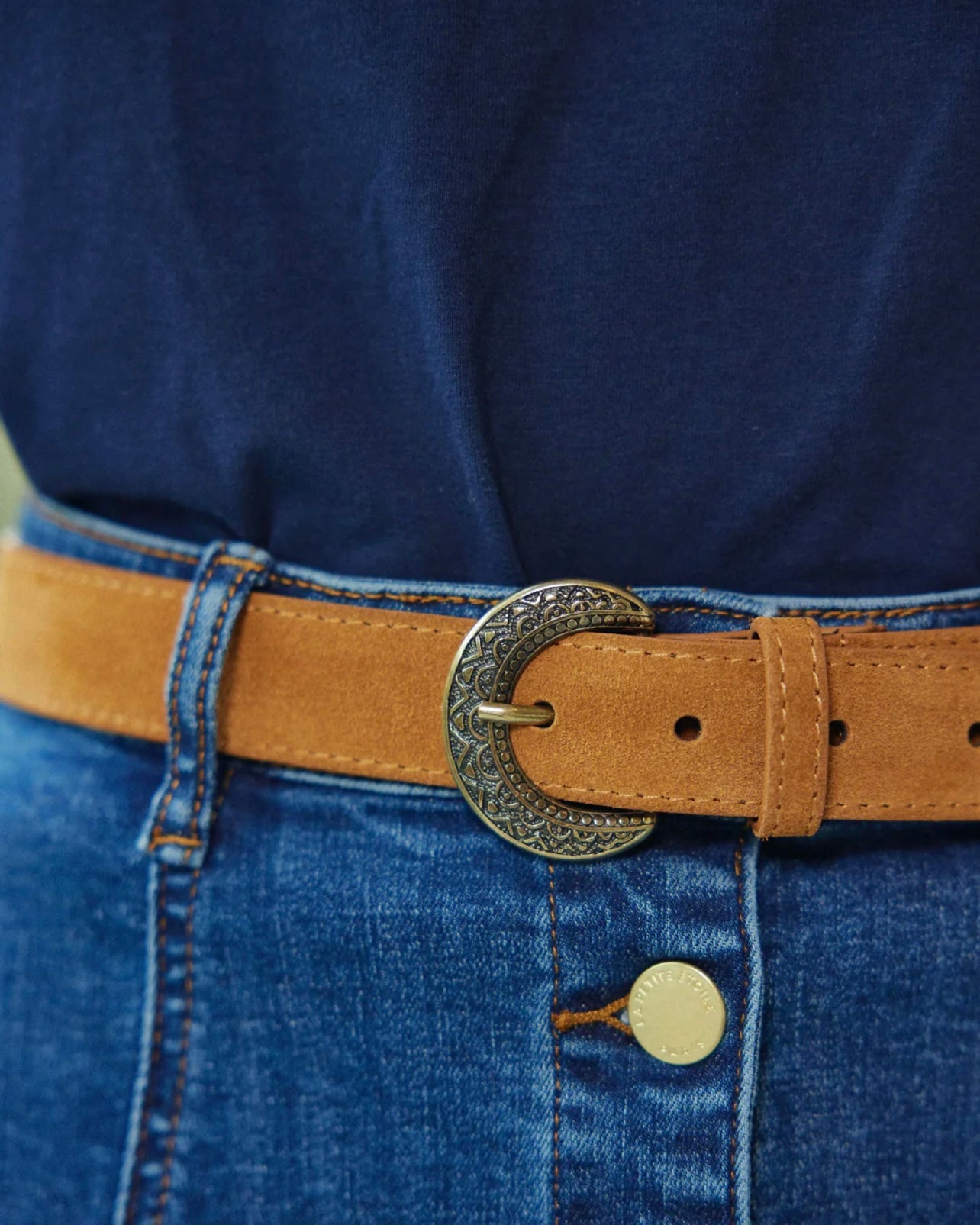 Ceinture Vivian camel