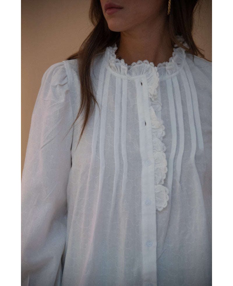 Chemise Bertille blanche