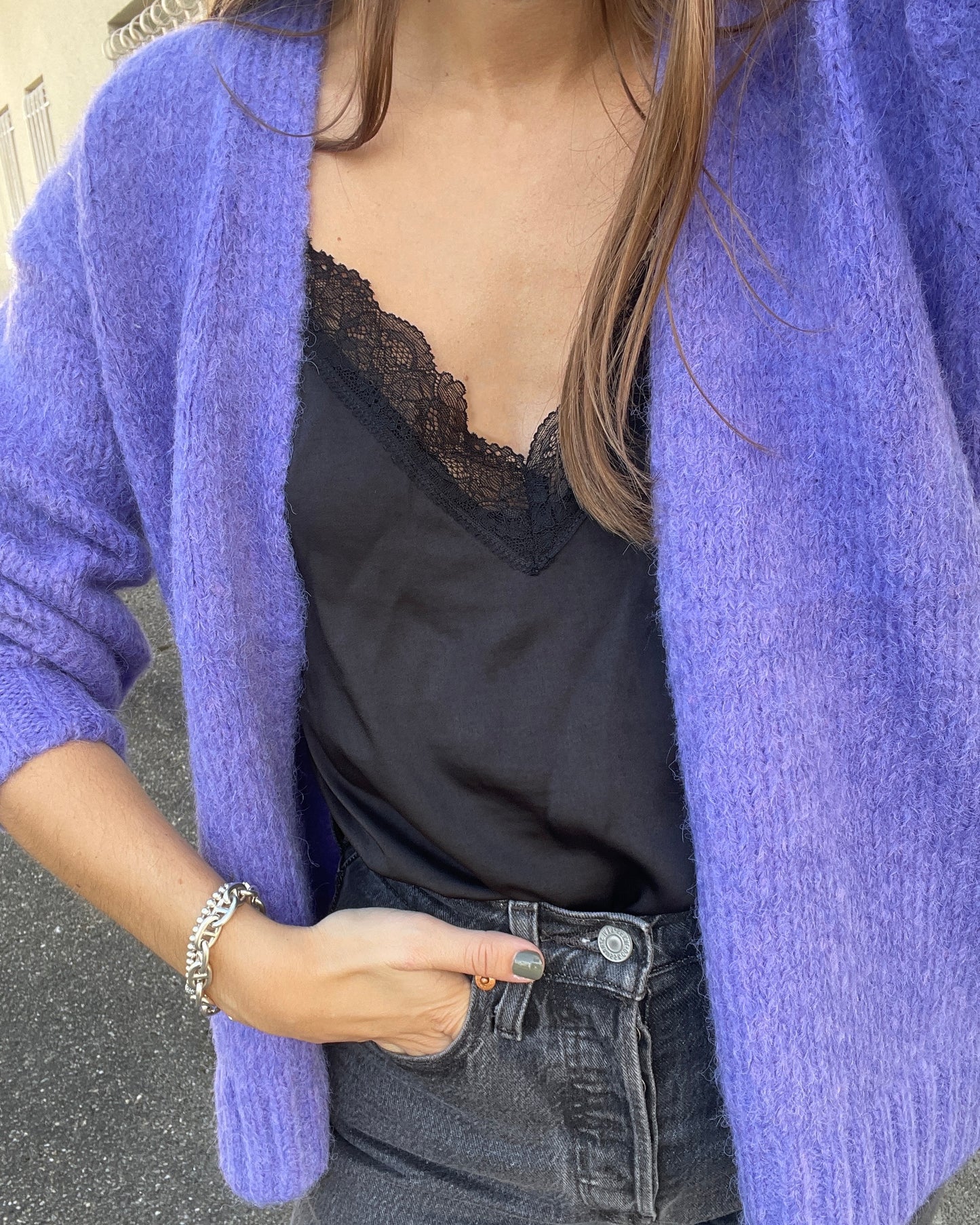 Gilet Violet