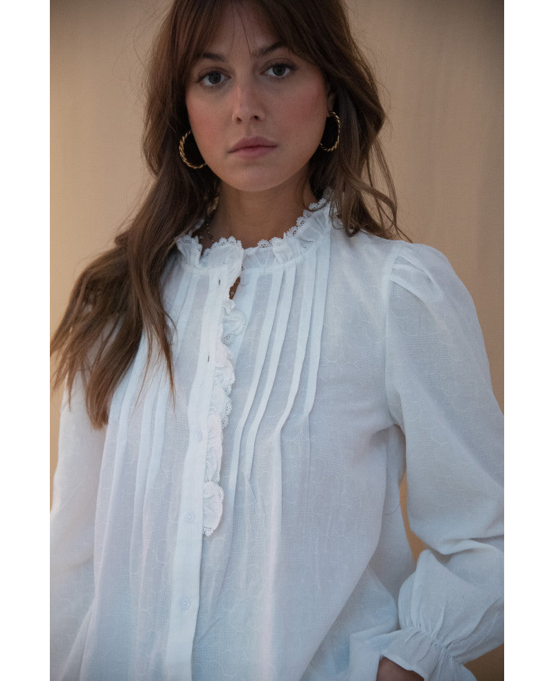 Chemise Bertille blanche