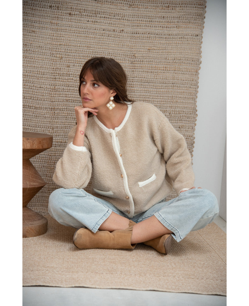 Gilet Lexi beige