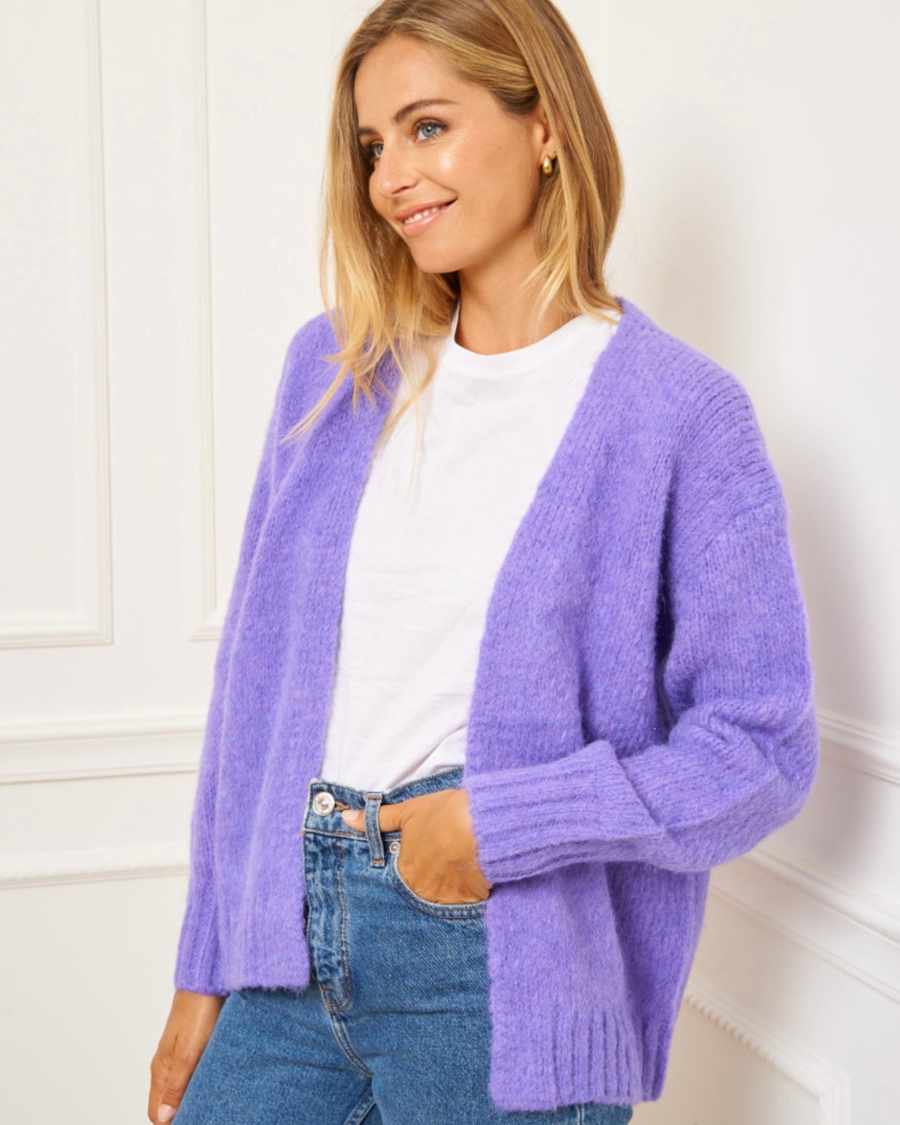 Gilet Violet