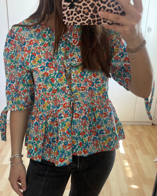 Blouse Lily bleu
