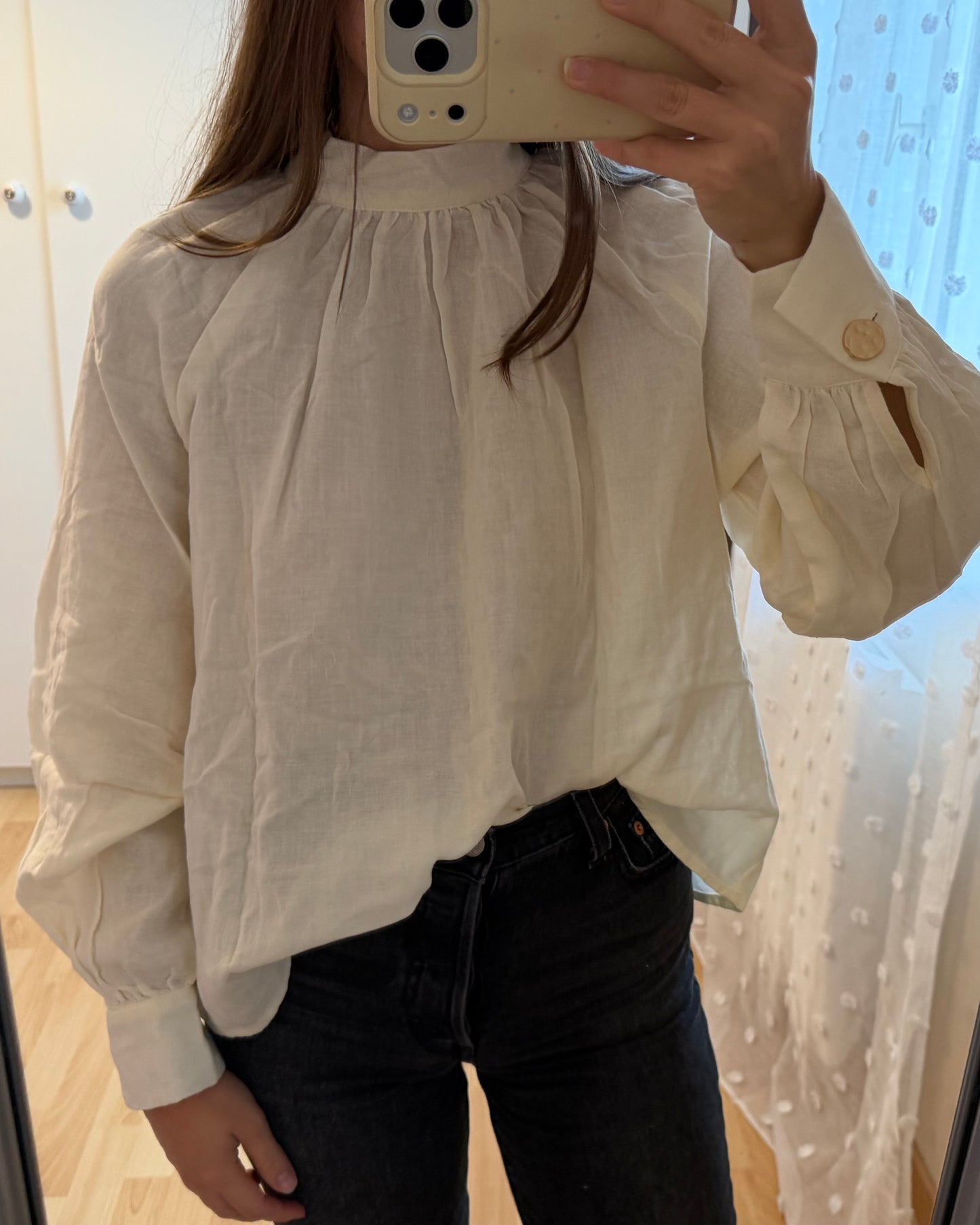 Blouse noeud dans le dos